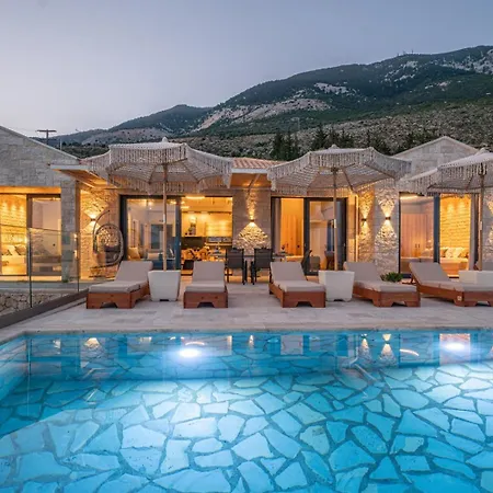 Irena Stone Villas Kefalonia Lourdata  Exterior photo